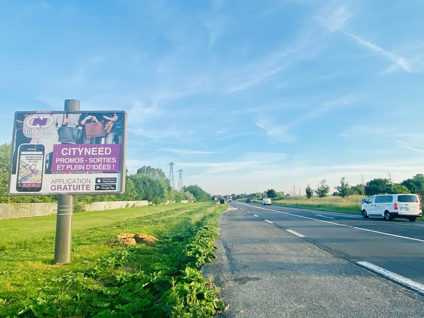 Mobilier de ville - JCDECAUX de l'affiche de Citynned